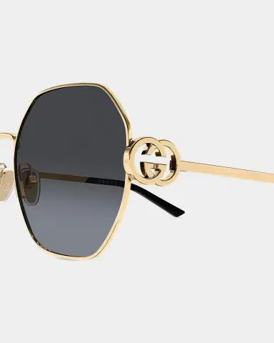Gucci 58MM Geometric Sunglasses | Thumbnail 3 Gucci 58MM Geometric Sunglasses | Thumbnail 3