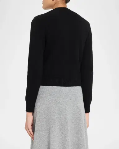 Fabiana Filippi Shimmer-Trim Knit Cardigan | Thumbnail 3 Fabiana Filippi Shimmer-Trim Knit Cardigan | Thumbnail 3