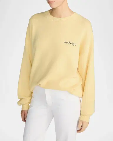 Frame x Sotheby's Cashmere Sweater | Thumbnail 3 Frame x Sotheby's Cashmere Sweater | Thumbnail 3