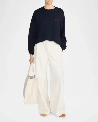 Frame x Sotheby's Cashmere Sweater | Thumbnail 2 Frame x Sotheby's Cashmere Sweater | Thumbnail 2
