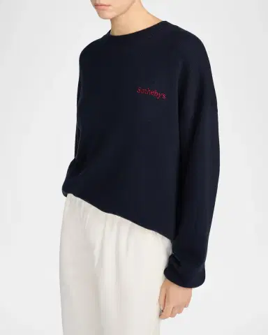 Frame x Sotheby's Cashmere Sweater | Thumbnail 5 Frame x Sotheby's Cashmere Sweater | Thumbnail 5