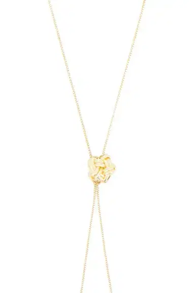 Bottega Veneta Flower Knot Chain Necklace | Thumbnail 2 Bottega Veneta Flower Knot Chain Necklace | Thumbnail 2