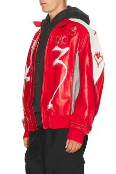 Y-3 Gfx Leather Jacket | Thumbnail 2 Y-3 Gfx Leather Jacket | Thumbnail 2
