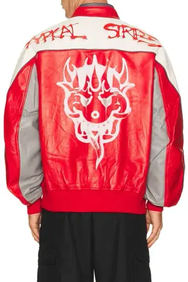 Y-3 Gfx Leather Jacket | Thumbnail 3 Y-3 Gfx Leather Jacket | Thumbnail 3