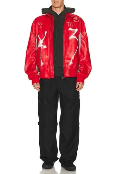 Y-3 Gfx Leather Jacket | Thumbnail 4 Y-3 Gfx Leather Jacket | Thumbnail 4