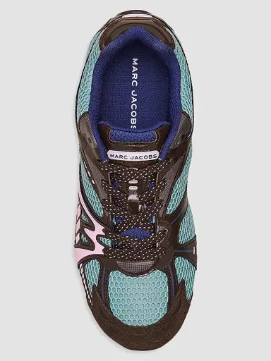 Marc Jacobs Women's The 72 Spring Sneakers - Sky Blue Multi | Thumbnail 5 Marc Jacobs Women's The 72 Spring Sneakers - Sky Blue Multi | Thumbnail 5