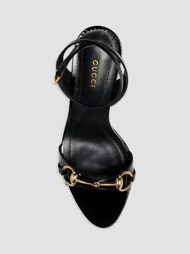 Gucci Women's Donna 80MM Wedge Sandals - Black | Thumbnail 5 Gucci Women's Donna 80MM Wedge Sandals - Black | Thumbnail 5