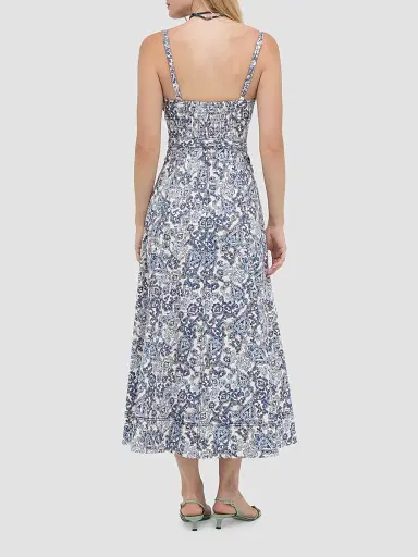 Hill House Home Women's The Fiona Dress - Chedworth Paisley Blue | Thumbnail 4 Hill House Home Women's The Fiona Dress - Chedworth Paisley Blue | Thumbnail 4
