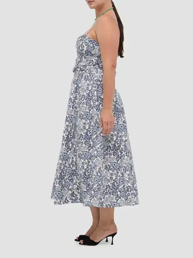 Hill House Home Women's The Fiona Dress - Chedworth Paisley Blue | Thumbnail 5 Hill House Home Women's The Fiona Dress - Chedworth Paisley Blue | Thumbnail 5