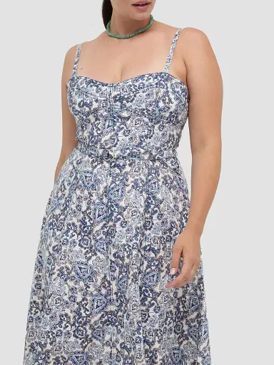 Hill House Home Women's The Fiona Dress - Chedworth Paisley Blue | Thumbnail 6 Hill House Home Women's The Fiona Dress - Chedworth Paisley Blue | Thumbnail 6
