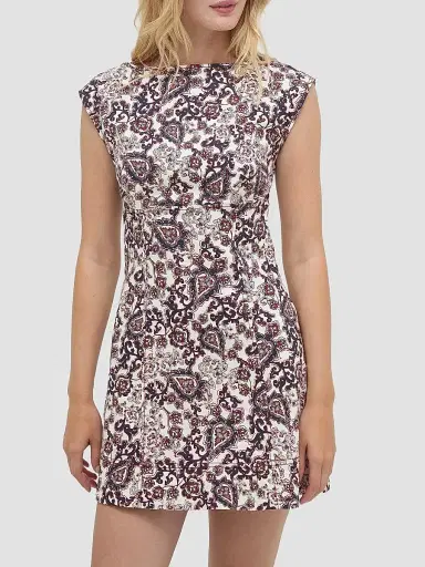 Hill House Home Women's The Rhiannon Dress - Chedworth Paisley Brown | Thumbnail 3 Hill House Home Women's The Rhiannon Dress - Chedworth Paisley Brown | Thumbnail 3