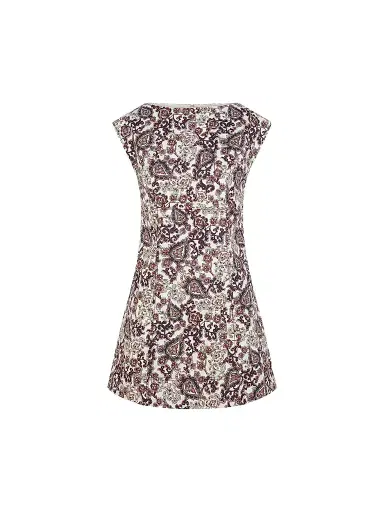 Hill House Home Women's The Rhiannon Dress - Chedworth Paisley Brown | Thumbnail 1 Hill House Home Women's The Rhiannon Dress - Chedworth Paisley Brown | Thumbnail 1