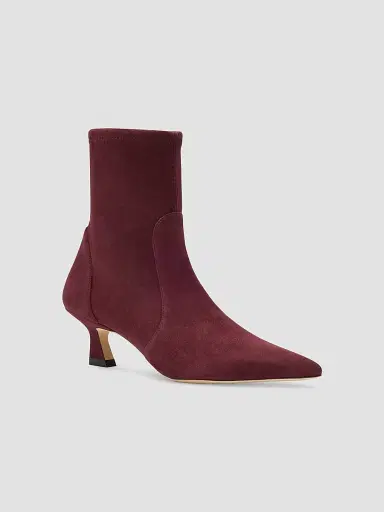 Stuart Weitzman Women's Vinnie 50MM Suede Boots - Boysenberry | Thumbnail 2 Stuart Weitzman Women's Vinnie 50MM Suede Boots - Boysenberry | Thumbnail 2
