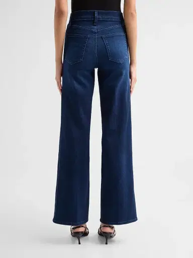 FRAME Women's Le Slim High-Rise Palazzo Jeans - Ultraviolet | Thumbnail 3 FRAME Women's Le Slim High-Rise Palazzo Jeans - Ultraviolet | Thumbnail 3