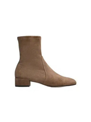 Stuart Weitzman Women's Bacari 25MM Suede Ankle Boots - Weathered Taupe | Thumbnail 1 Stuart Weitzman Women's Bacari 25MM Suede Ankle Boots - Weathered Taupe | Thumbnail 1