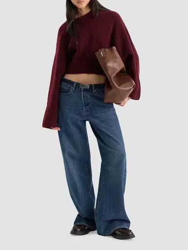 GOOD AMERICAN Women's The Chunky Knit Sweater | Thumbnail 2 GOOD AMERICAN Women's The Chunky Knit Sweater | Thumbnail 2