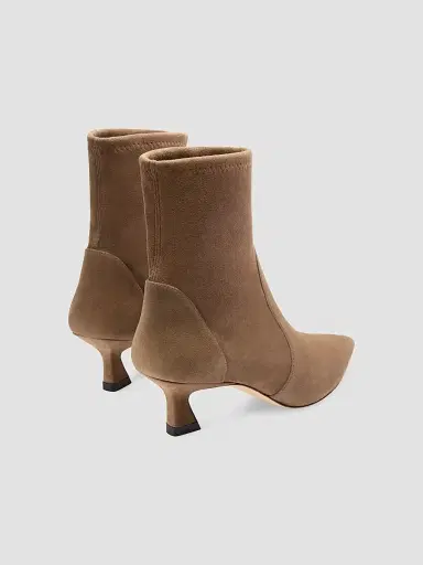 Stuart Weitzman Women's Vinnie 50MM Suede Boots - Weathered Taupe | Thumbnail 3 Stuart Weitzman Women's Vinnie 50MM Suede Boots - Weathered Taupe | Thumbnail 3