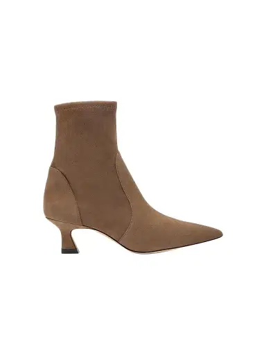 Stuart Weitzman Women's Vinnie 50MM Suede Boots - Weathered Taupe | Thumbnail 1 Stuart Weitzman Women's Vinnie 50MM Suede Boots - Weathered Taupe | Thumbnail 1