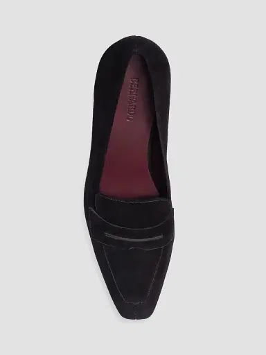 Bernardo Women's Safi Loafer Kitten Heel Pumps - Black | Thumbnail 3 Bernardo Women's Safi Loafer Kitten Heel Pumps - Black | Thumbnail 3