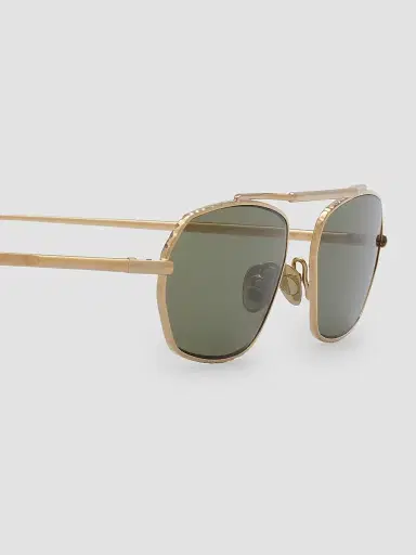 AHLEM Women's Anjou 53MM Rectangular Sunglasses - Gold | Thumbnail 3 AHLEM Women's Anjou 53MM Rectangular Sunglasses - Gold | Thumbnail 3