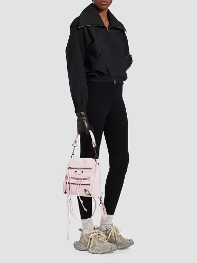 Balenciaga Women's Le City Mini Backpack - Petal Pink | Thumbnail 3 Balenciaga Women's Le City Mini Backpack - Petal Pink | Thumbnail 3