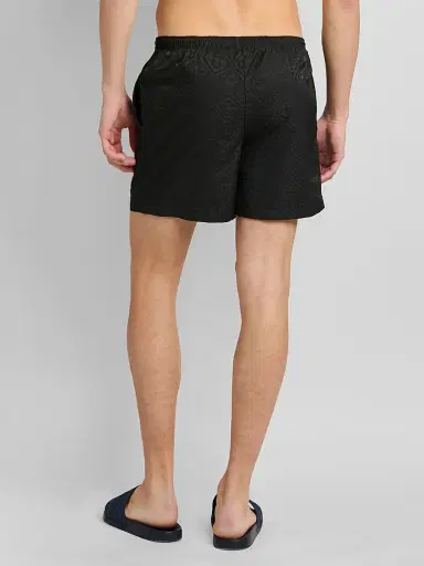 Casablanca Men's Jacquard Swim Shorts - Black | Thumbnail 3 Casablanca Men's Jacquard Swim Shorts - Black | Thumbnail 3