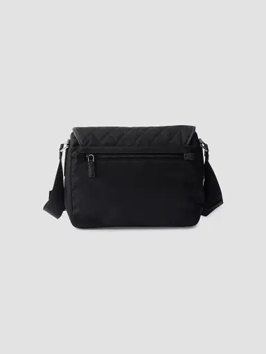 Prada Women's Medium Quilted Nylon Shoulder Bag | Thumbnail 4 Prada Women's Medium Quilted Nylon Shoulder Bag | Thumbnail 4