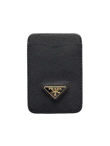 Prada Women's Saffiano Leather Card Holder | Thumbnail 1 Prada Women's Saffiano Leather Card Holder | Thumbnail 1