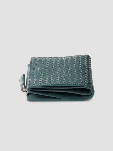Prada Men's Leather Wallet - Light Blue | Thumbnail 4 Prada Men's Leather Wallet - Light Blue | Thumbnail 4