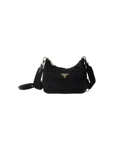 Prada Women's Quilted Re-Nylon Shoulder Bag | Thumbnail 1 Prada Women's Quilted Re-Nylon Shoulder Bag | Thumbnail 1