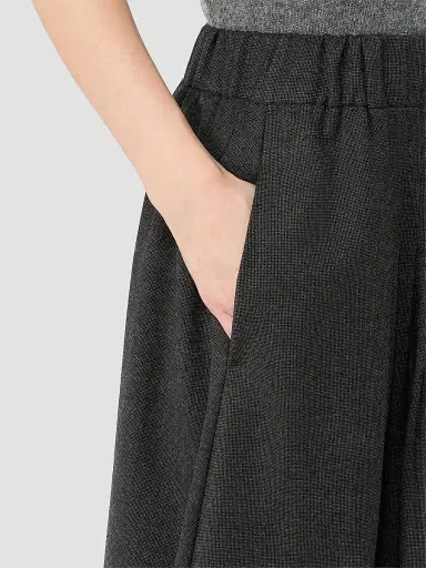 Weekend Max Mara Women's Stretch Wool Flannel Skirt - Dark Grey | Thumbnail 5 Weekend Max Mara Women's Stretch Wool Flannel Skirt - Dark Grey | Thumbnail 5