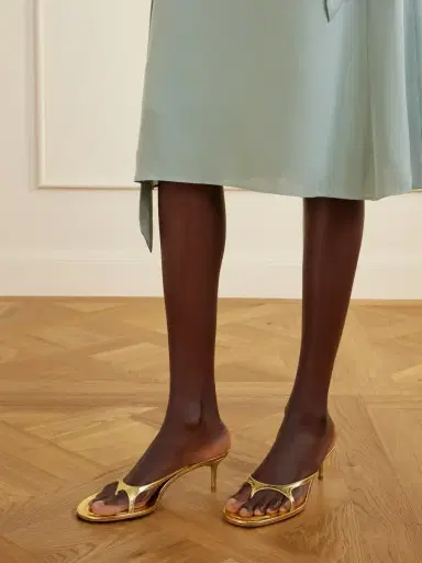 Acne Studios 60 metallic patent-leather sandals | Thumbnail 2 Acne Studios 60 metallic patent-leather sandals | Thumbnail 2