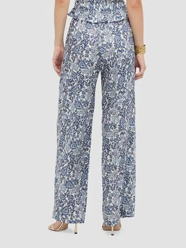 Hill House Home Women's The Maxime Pant - Chedworth Paisley Blue | Thumbnail 4 Hill House Home Women's The Maxime Pant - Chedworth Paisley Blue | Thumbnail 4