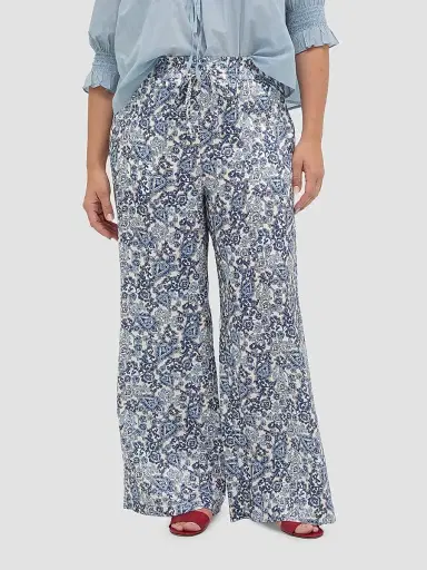 Hill House Home Women's The Maxime Pant - Chedworth Paisley Blue | Thumbnail 5 Hill House Home Women's The Maxime Pant - Chedworth Paisley Blue | Thumbnail 5
