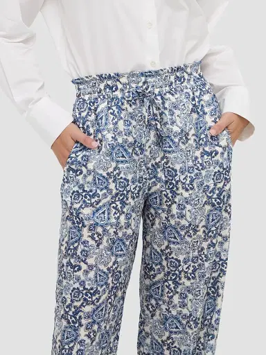 Hill House Home Women's The Maxime Pant - Chedworth Paisley Blue | Thumbnail 8 Hill House Home Women's The Maxime Pant - Chedworth Paisley Blue | Thumbnail 8