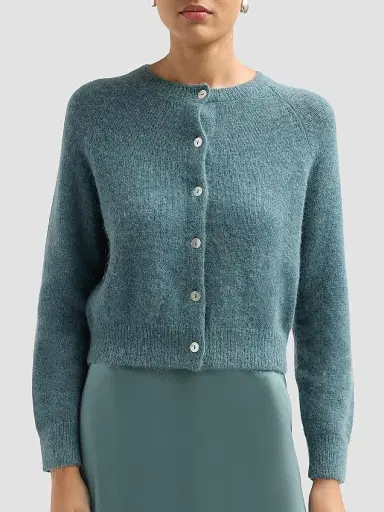 DÔEN Women's Petra Knit Cardigan - Seafare - Size XS | Thumbnail 5 DÔEN Women's Petra Knit Cardigan - Seafare - Size XS | Thumbnail 5