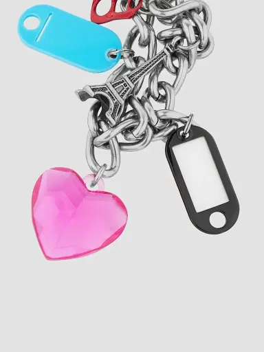 Balenciaga Women's Charm Big Souvenirs Charam - Multicolored | Thumbnail 3 Balenciaga Women's Charm Big Souvenirs Charam - Multicolored | Thumbnail 3