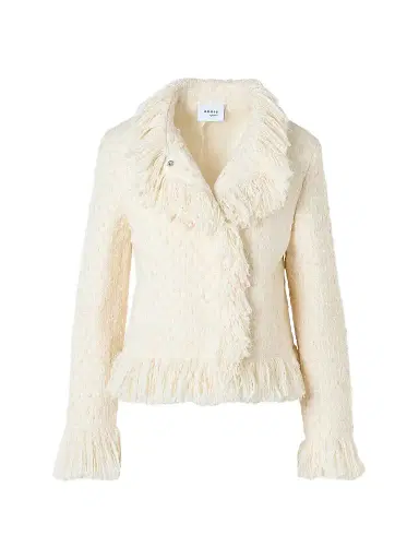 Akris punto Women's Bouclé Tweed Wool-Blend Jacket - Winter White | Thumbnail 1 Akris punto Women's Bouclé Tweed Wool-Blend Jacket - Winter White | Thumbnail 1