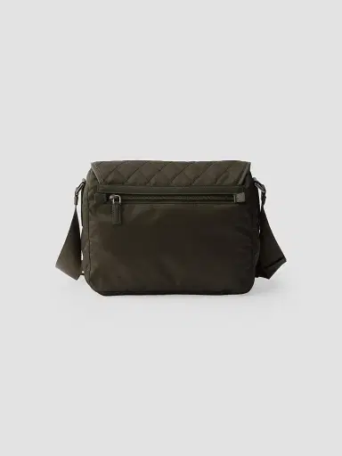 Prada Women's Quilted Nylon Shoulder Bag - Green | Thumbnail 5 Prada Women's Quilted Nylon Shoulder Bag - Green | Thumbnail 5