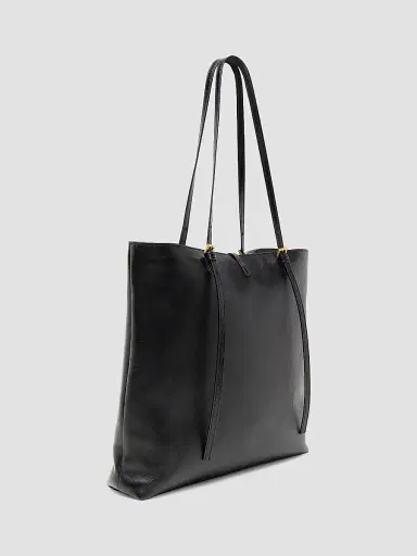 Versace Women's Medusa Leather Tote Bag - Black Gold | Thumbnail 4 Versace Women's Medusa Leather Tote Bag - Black Gold | Thumbnail 4