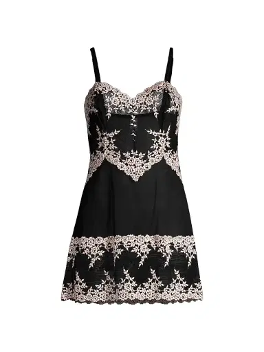 Wacoal Women's Embrace Lace Chemise - Black | Thumbnail 1 Wacoal Women's Embrace Lace Chemise - Black | Thumbnail 1