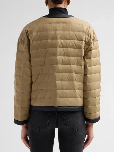 Veronica Beard Women's Pearson Quilted Button-Front Jacket - Desert Taupe Black | Thumbnail 3 Veronica Beard Women's Pearson Quilted Button-Front Jacket - Desert Taupe Black | Thumbnail 3