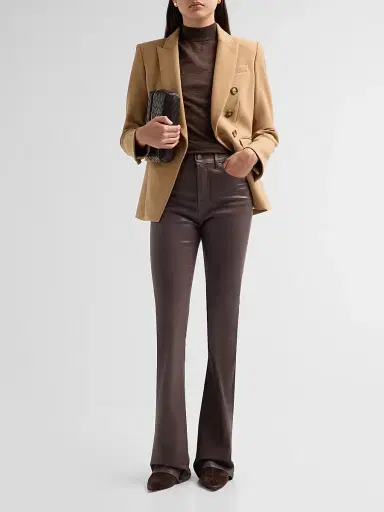 Veronica Beard Women's Miller Double-Breasted Dickey Jacket - Heritage Khaki | Thumbnail 2 Veronica Beard Women's Miller Double-Breasted Dickey Jacket - Heritage Khaki | Thumbnail 2