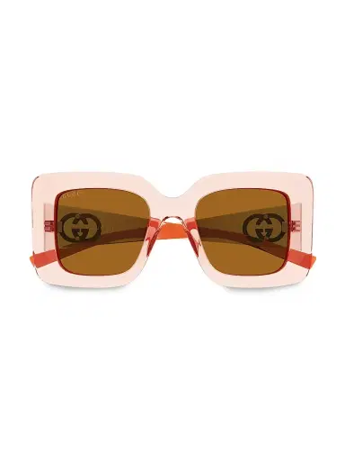 Gucci Women's Montecarlo 49MM Square Sunglasses - Pink | Thumbnail 2 Gucci Women's Montecarlo 49MM Square Sunglasses - Pink | Thumbnail 2