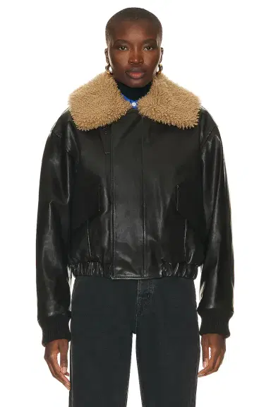 Lemaire Shearling Leather Blouson Jacket | Thumbnail 2 Lemaire Shearling Leather Blouson Jacket | Thumbnail 2