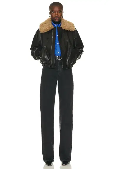 Lemaire Shearling Leather Blouson Jacket | Thumbnail 5 Lemaire Shearling Leather Blouson Jacket | Thumbnail 5