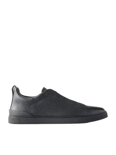Zegna Full-Grain Leather Sneakers - Men | Thumbnail 1 Zegna Full-Grain Leather Sneakers - Men | Thumbnail 1