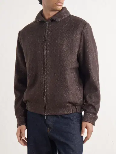 Altea Arden Herringbone Blouson Jacket - Men | Thumbnail 3 Altea Arden Herringbone Blouson Jacket - Men | Thumbnail 3