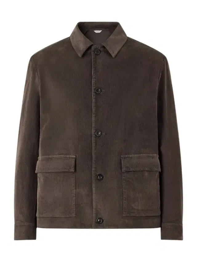 Cotton-Blend Corduroy Overshirt - Men Cotton-Blend Corduroy Overshirt - Men