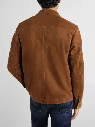 Tom Ford Panelled Suede Jacket - Men | Thumbnail 4 Tom Ford Panelled Suede Jacket - Men | Thumbnail 4